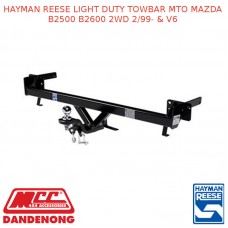 HAYMAN REESE LIGHT DUTY TOWBAR MTO FITS MAZDA B2500 B2600 2WD 2/99- & V6
